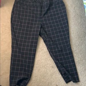 Pink Pinstripe Pants